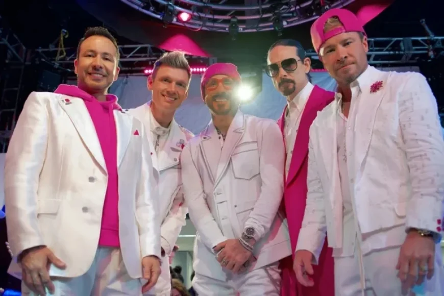 Backstreet Boys Reveal Bloopers in Behind-the-Scenes T-Mobile Super Bowl Ad Video