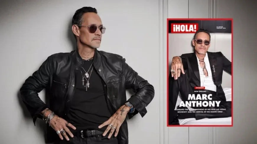 Marc Anthony Announces Las Vegas Residency and Expecting New Baby
