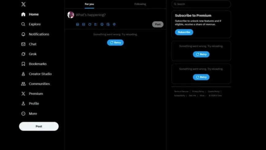 X (Twitter) Outage Reported on February 6, 2026