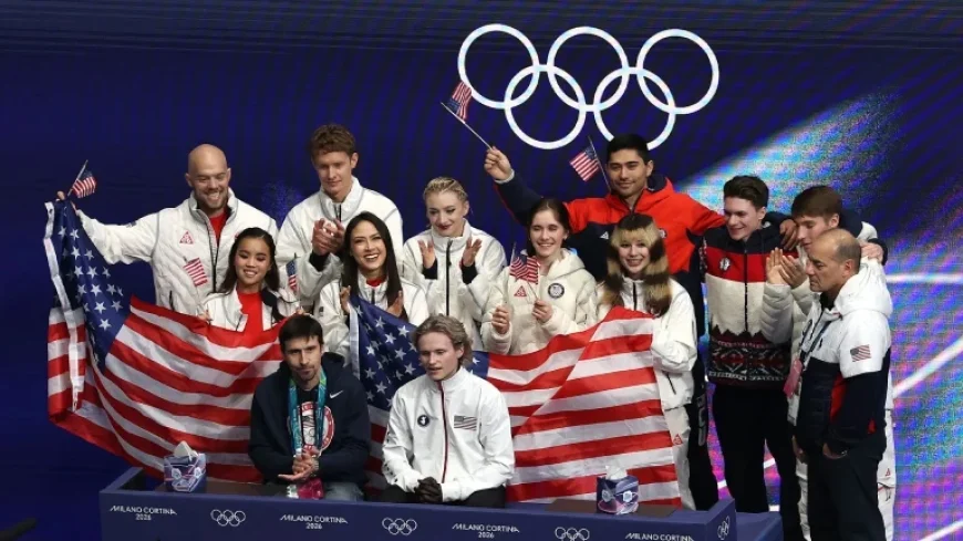 Ilia Malinin Leads Team USA to Olympic Gold in Figure Skating