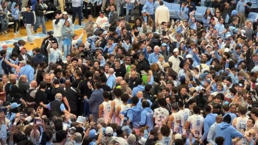 ACC Fines UNC $50K for Court-Storming After Duke Victory