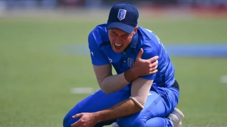 Italy’s Captain Wayne Madsen Suffers Shoulder Injury in T20 World Cup Opener