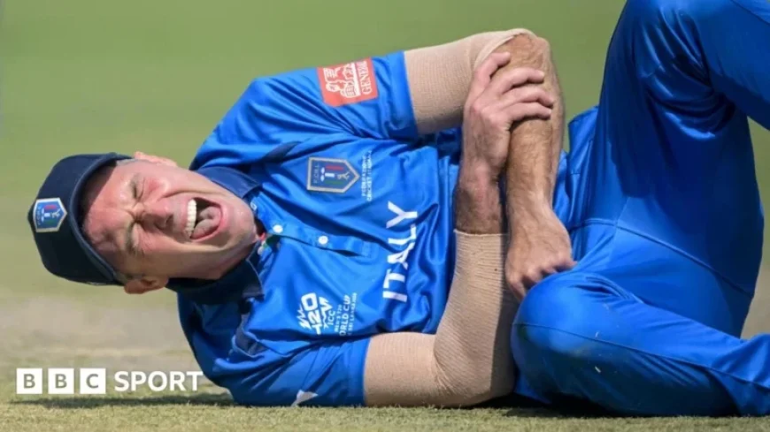 Wayne Madsen Dislocates Shoulder in Italy’s T20 World Cup Debut vs Scotland
