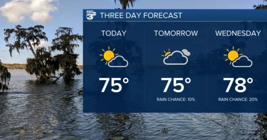 Spring Weather Returns to Acadiana This Week