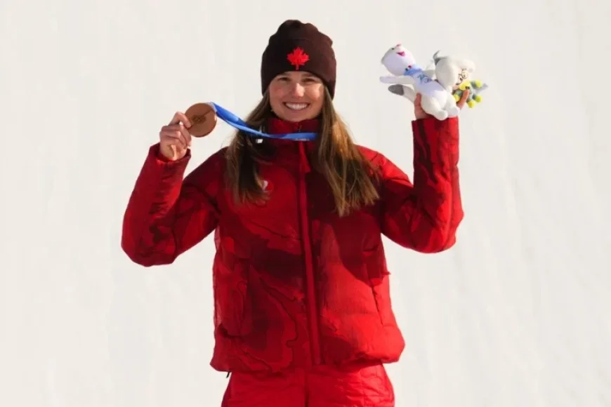 Megan Oldham Clinches Bronze in Slopestyle Skiing
