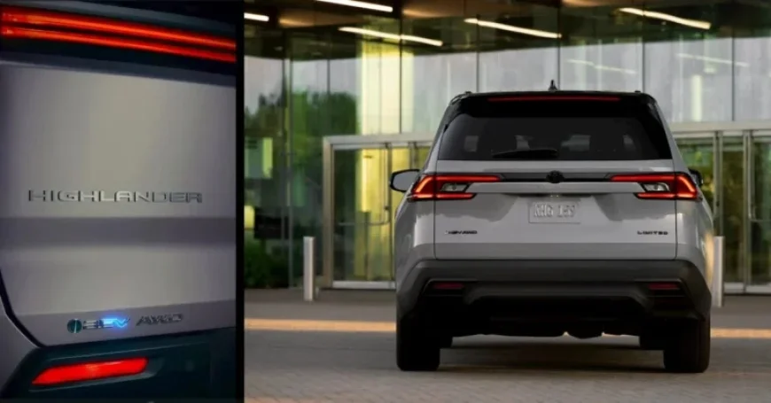 Toyota Unveils Highlander EV: First Three-Row Electric SUV