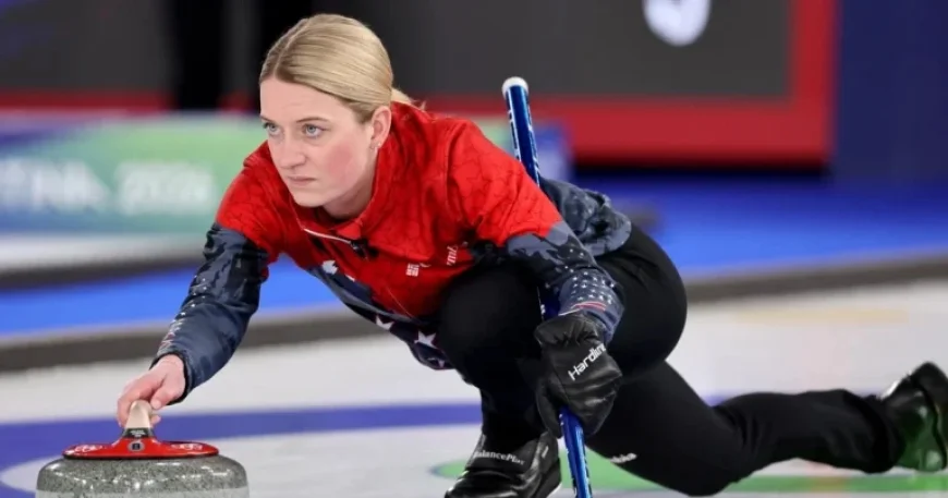Chock and Bates Skate at 2026 Winter Olympics; USA Wins Curling Semifinals