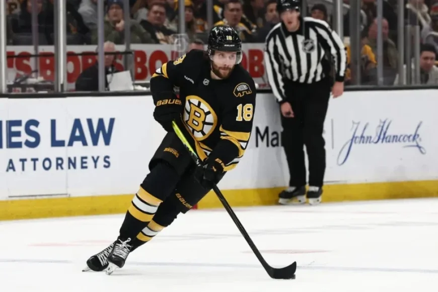 Bruins’ Pavel Zacha Out of Olympics, Filip Chlapik Steps In