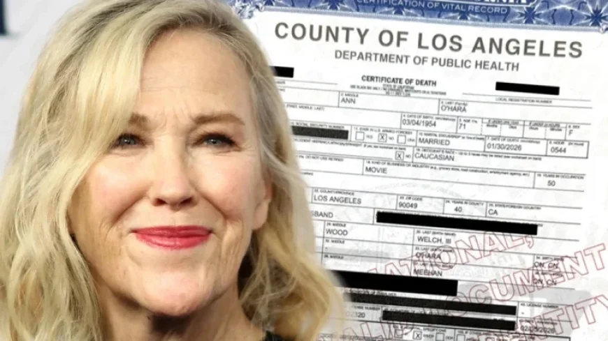 Catherine O’Hara’s Cause of Death Unveiled