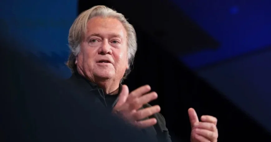 Justice Department Seeks Dismissal of Steve Bannon Criminal Case