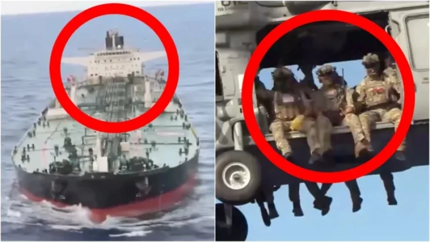 U.S. Commandos Capture Oil Tanker in Dramatic Footage: Watch Now