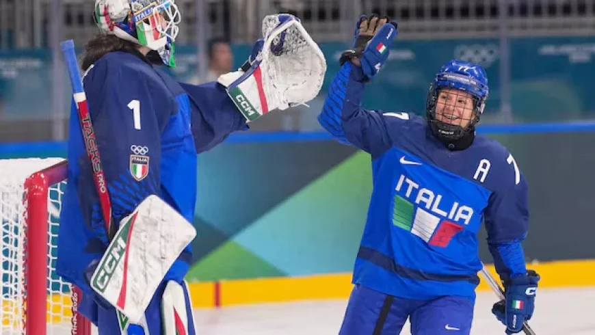 Italy’s Red-White Roster Secures Shared Victory with Canada in Women’s Hockey