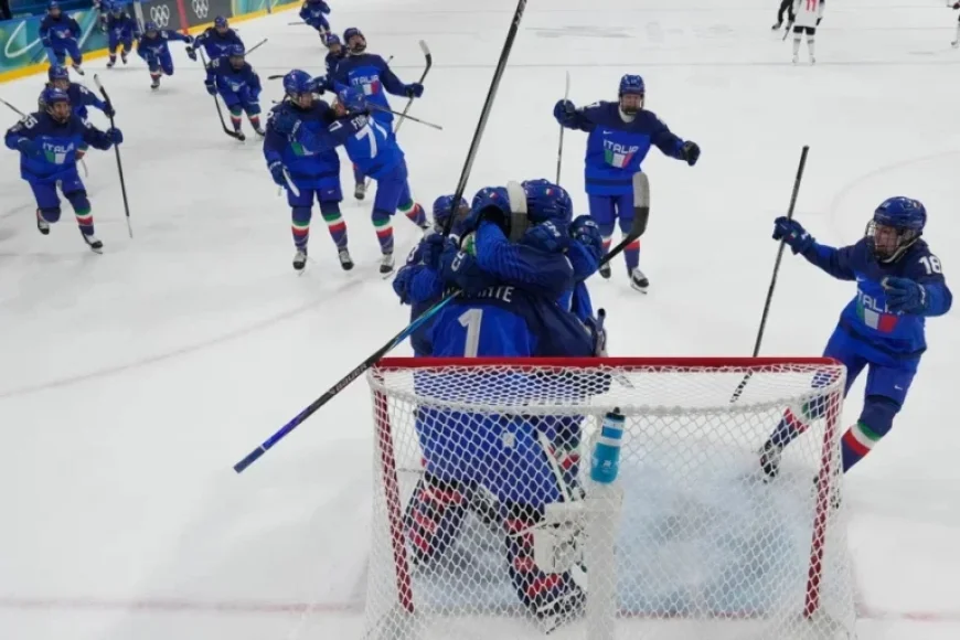 Italy’s Women’s Hockey Team Achieves Historic Victory