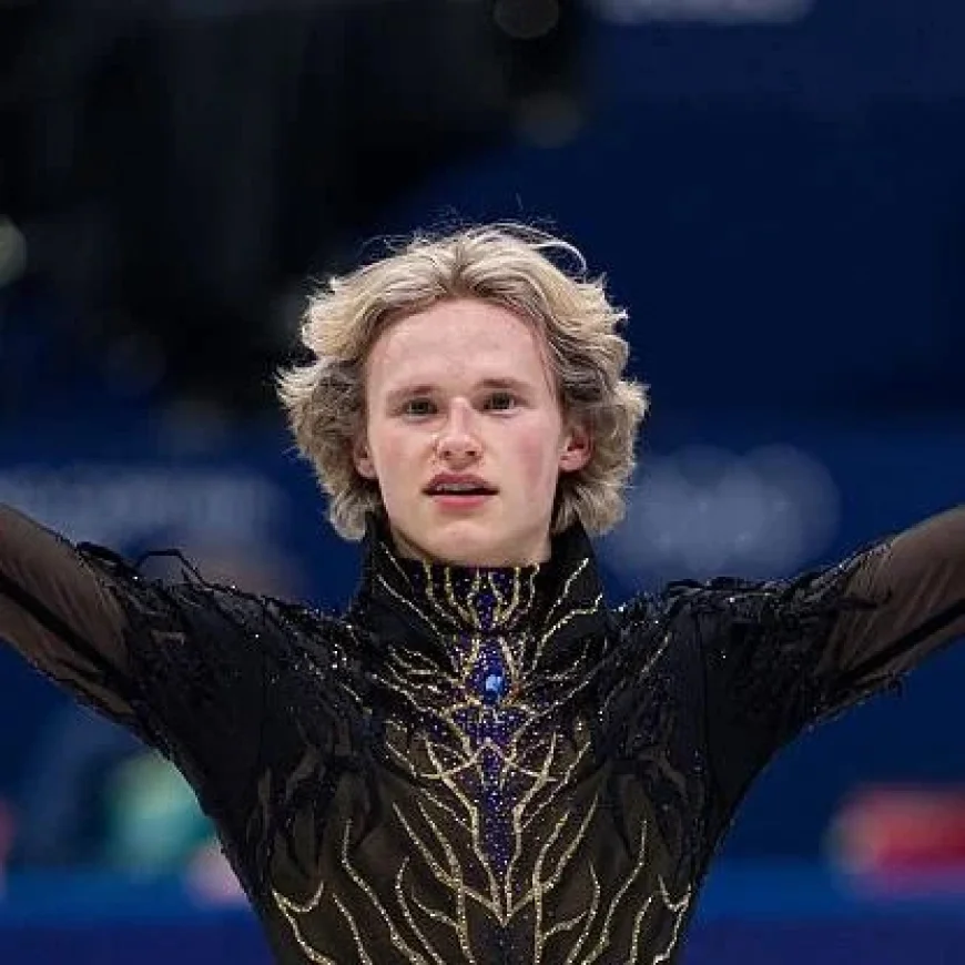 Ilia Malinin of George Mason Wins Olympic Gold