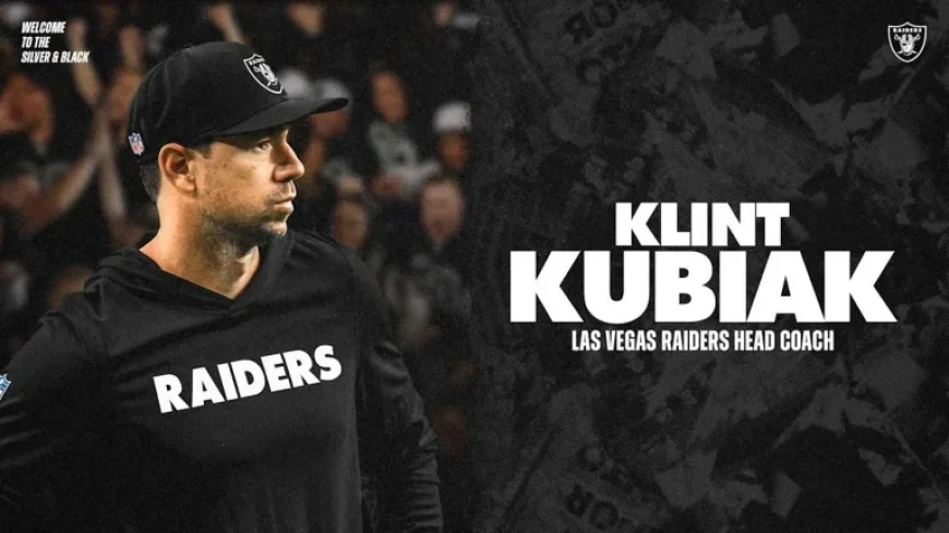 Klint Kubiak Appointed Las Vegas Raiders Head Coach