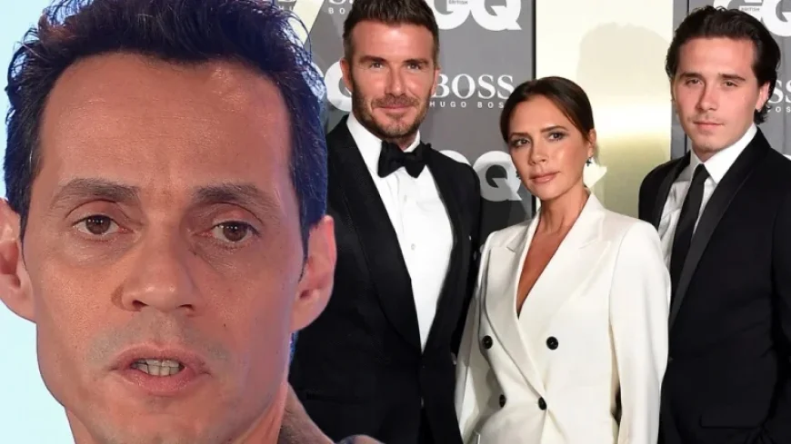 Marc Anthony Discusses Beckham Family Dispute