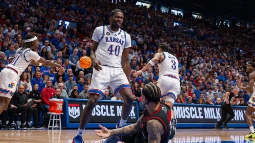 Flory Bidunga Emerges as KU Basketball’s ‘Secret Weapon’