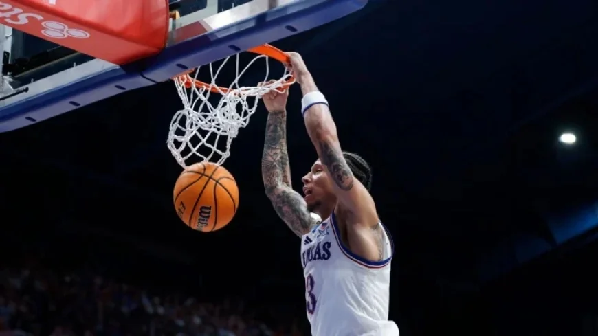 Kansas Overcomes No. 1 Arizona, Claiming First Loss Without Darryn Peterson