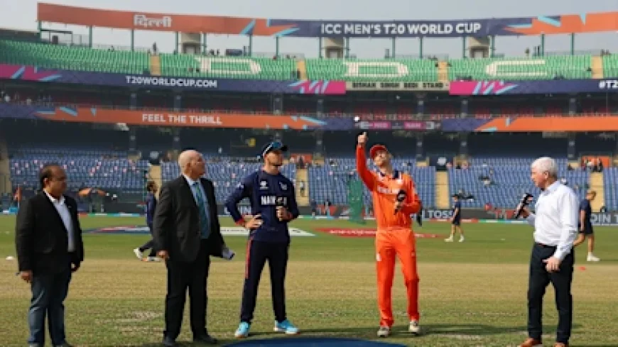 Netherlands Opt to Bowl First Against Namibia in Delhi Match