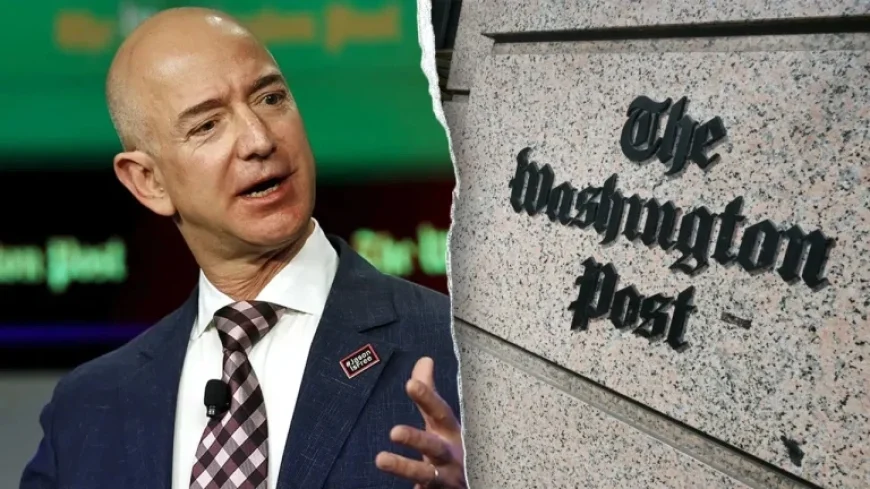 Bezos Urged to Sell Following Washington Post’s Decline