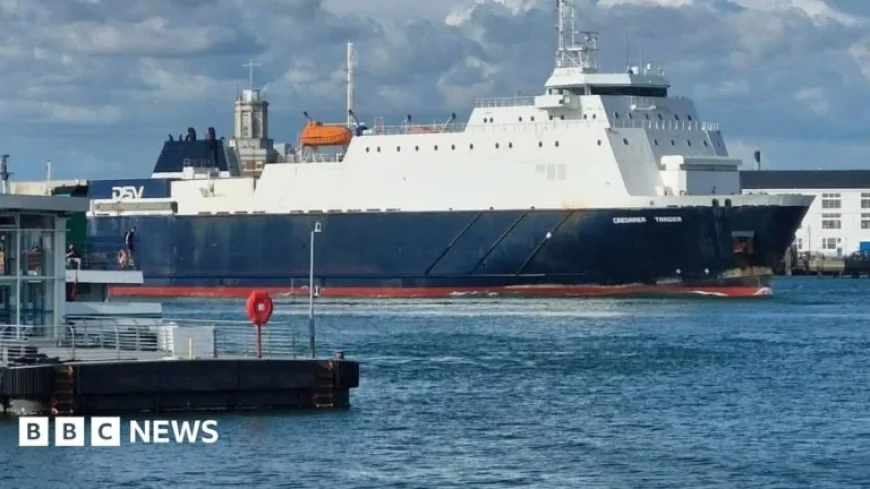 Engine Room Fire Forces Cargo Ship Tow to Shore