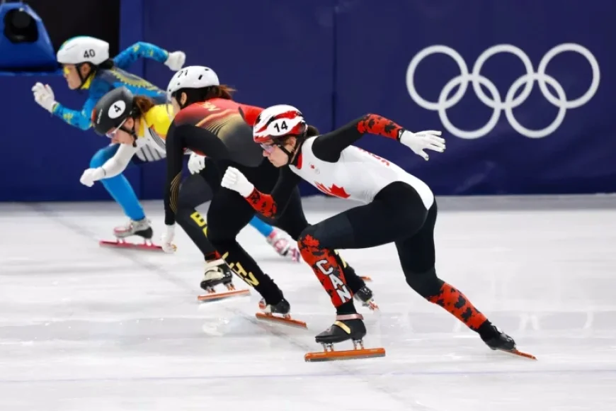 Canada Aims for Speed-Skating Relay Final; Women Face U.S. in Hockey, Kingsbury Tackles Moguls