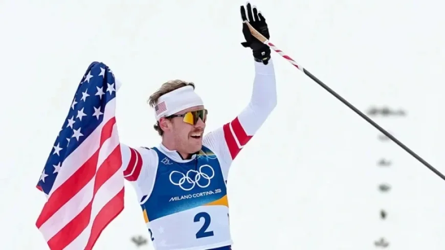Ben Ogden Clinches Historic Silver for US in Men’s Cross-Country Skiing
