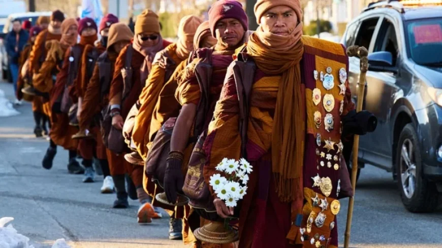 Buddhist Monks Conclude ‘Walk for Peace’ in D.C., Captivating Millions