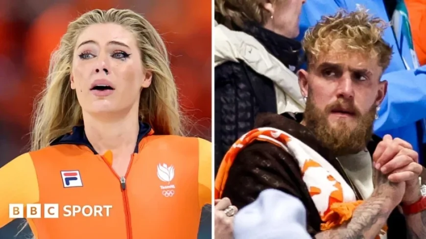 Jutta Leerdam Wins Olympic Gold in Speed Skating; Jake Paul Emotional