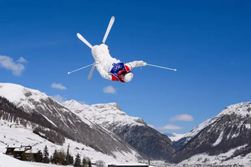 Mikaël Kingsbury Prepares for Final Olympic Moguls Competition