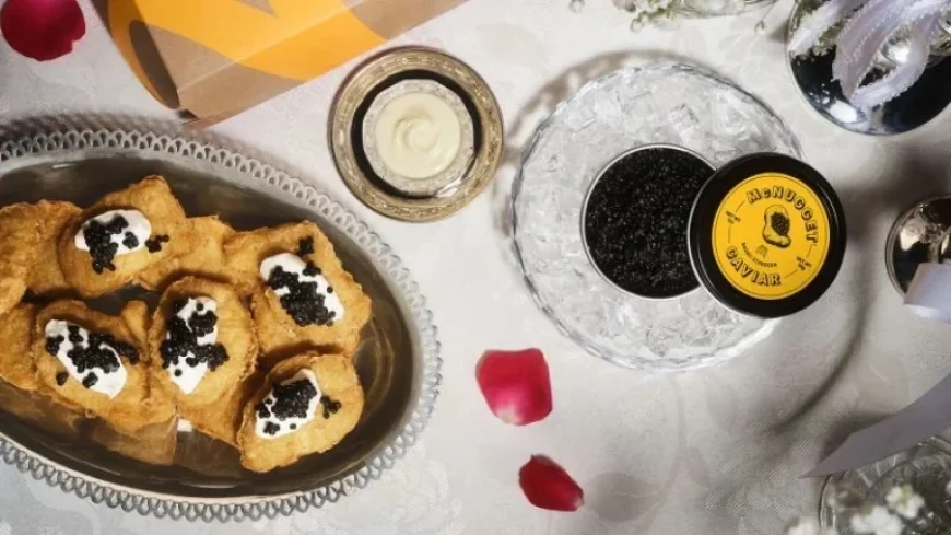 McDonald’s Serves Free Caviar for Valentine’s Day Celebration