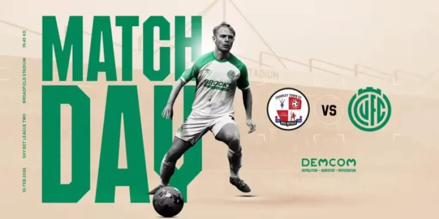 U’s Face Crawley Away in Upcoming Matchday