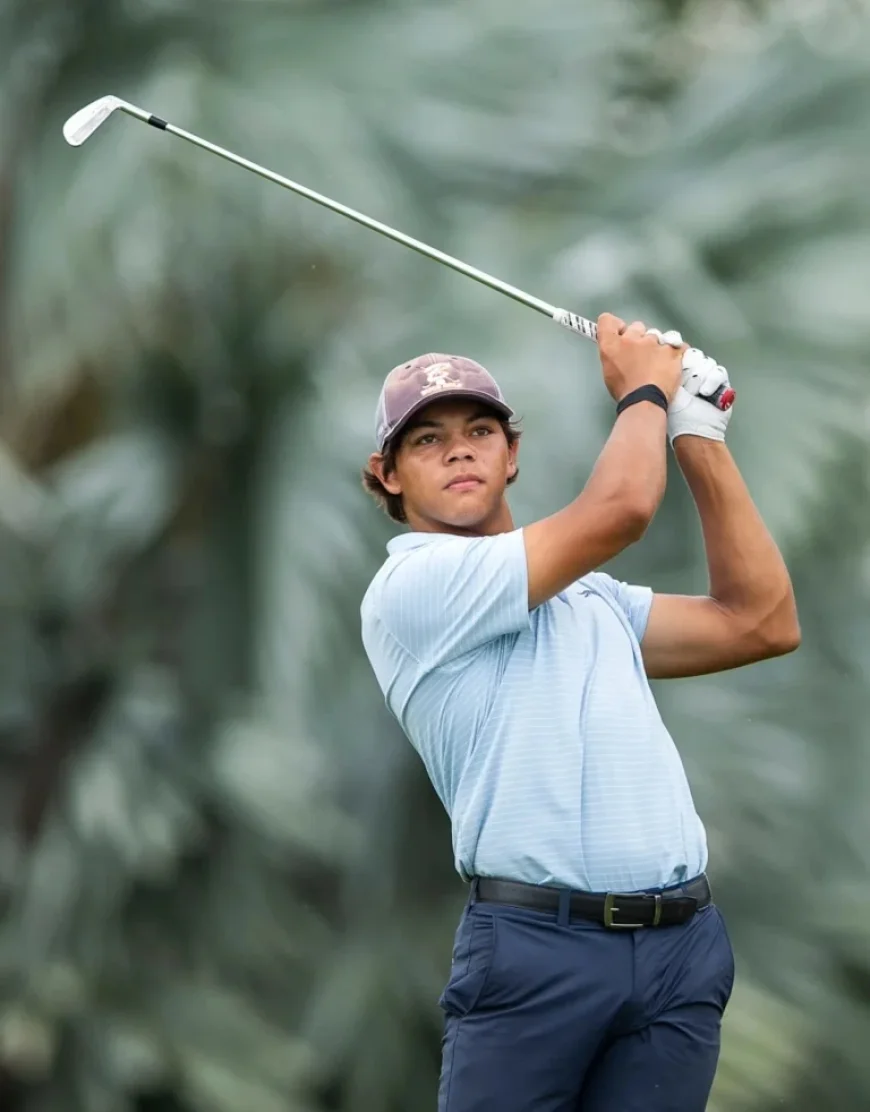 Charlie Woods, Tiger Woods’ Son, Joins Florida State Men’s Golf Team