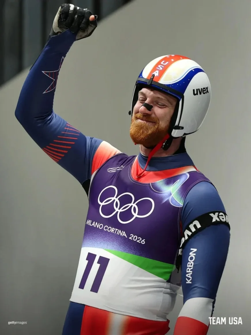 Massena Man Secures 11th Place in Olympic Luge Competition
