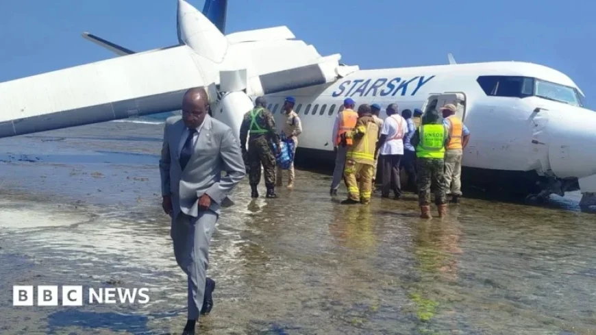 Pilot Commended for Safe Seashore Landing of Faulty Somali Plane