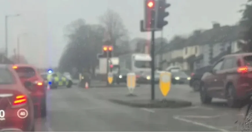 Derby Car Crash Leaves Man Severely Injured After Being Thrown Into Air