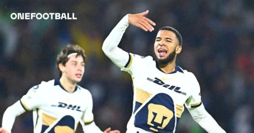 Pedro Vite Scores Stunning Free Kick Against Pumas in Concachampions