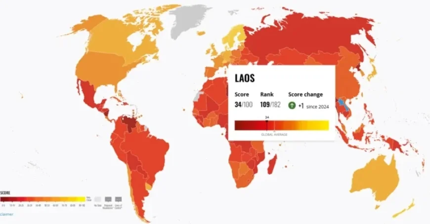 Laos Overtakes Thailand in Corruption Rankings for the First Time