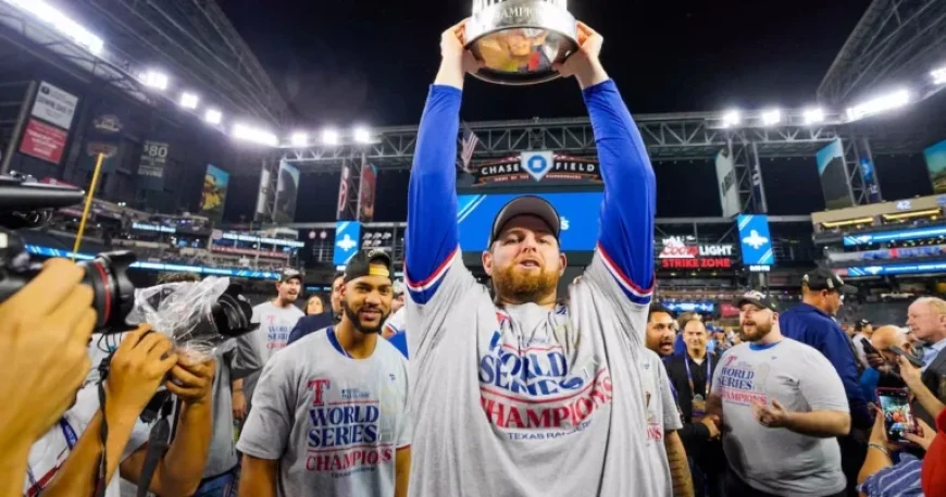 Texas Rangers Re-sign World Series Hero Jordan Montgomery for 2024 Season