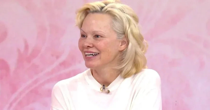 Pamela Anderson Discusses Self-Care and Daily Resets