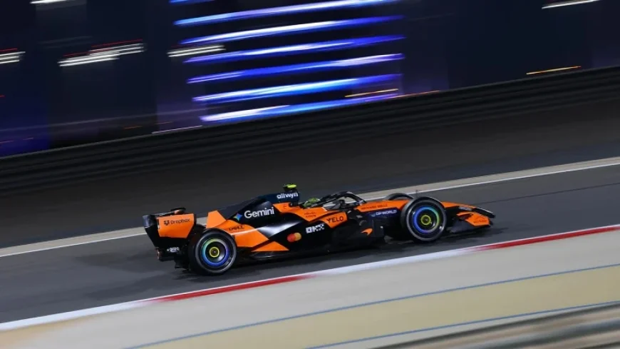 Lando Norris Leads Verstappen and Leclerc in Bahrain Pre-Season Testing Day One