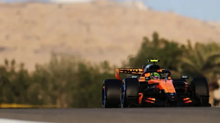 Lando Norris Tops F1 Testing Day 1; Verstappen and Ferrari Close Behind