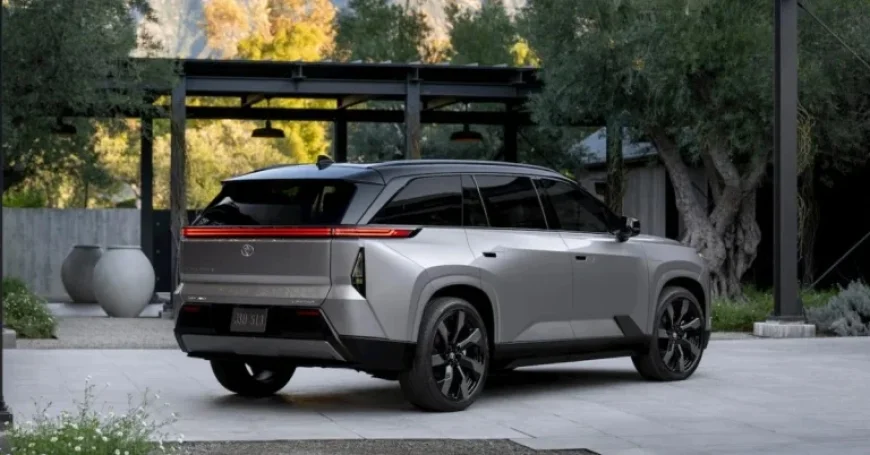 Toyota Unveils Highlander EV: First 3-Row Electric SUV (Photos)