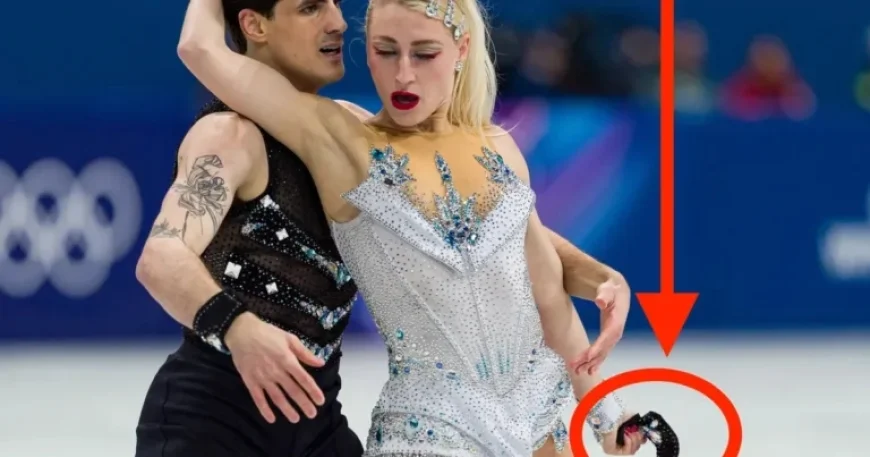Olympic Ice Dancing: Incredible Save Prevents Costly Wardrobe Malfunction