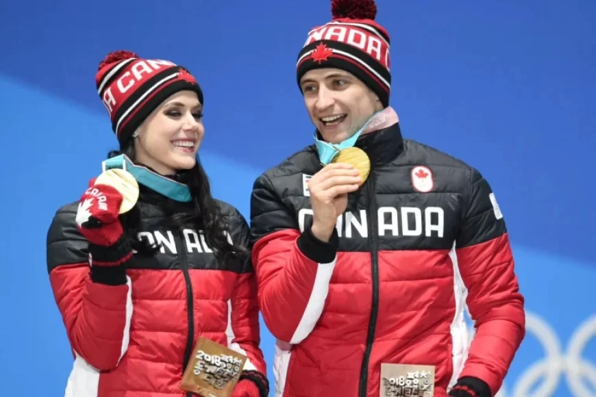 Olympic Icon Scott Moir Reflects on Discussing Tessa Virtue at Wedding
