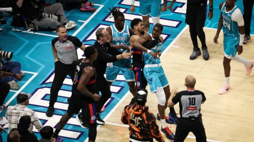 Pistons’ Stewart Suspended 7 Games, Hornets’ Bridges and Diabate 4 for Brawl