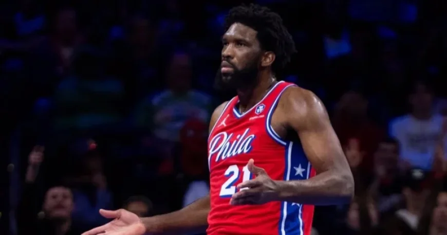 76ers to Reassess Embiid’s Knee Post All-Star Break