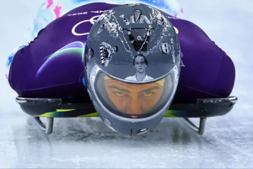 Ukrainian Skeleton Athlete Conveys Powerful Message Amid Olympic Controversy