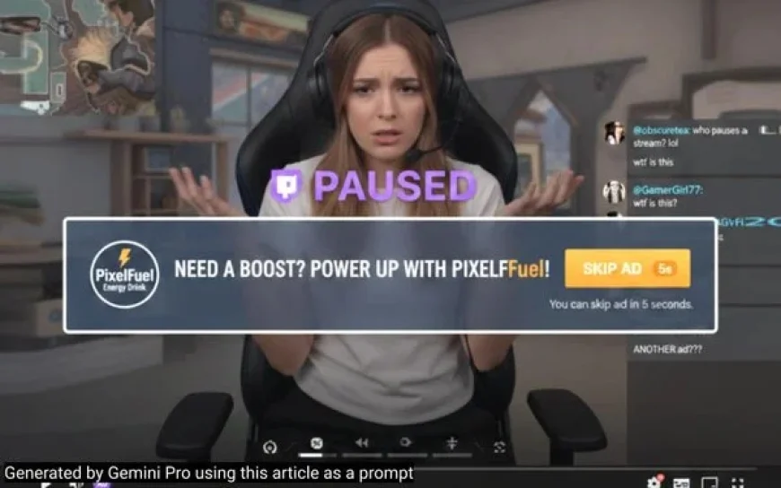 Twitch Launches Pause-Screen Ads for Enhanced Viewer Engagement
