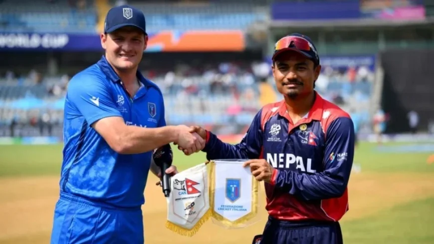 Italy Bowled; Nepal Replaces Malla with Rajbanshi